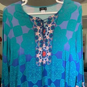 LARK LANE TUNIC 1X